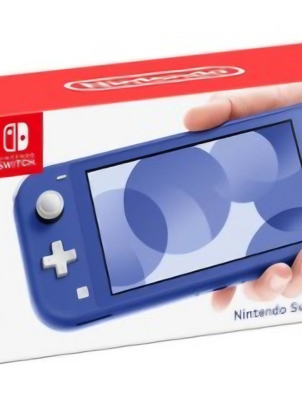 Nintendo Switch Lite Handheld Console - Blue with White Buttons